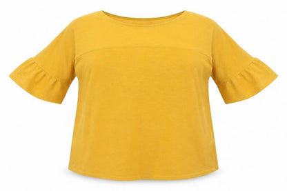 Debenhams Womens Orange Round Neck  Polyester Pullover Jumper Size 16