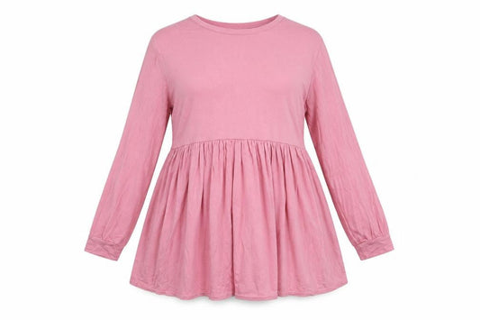 In the Style Womens Pink  Viscose A-Line  Size 10  Round Neck