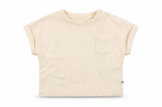 Next Baby Orange  Cotton Basic T-Shirt Size Newborn Crew Neck