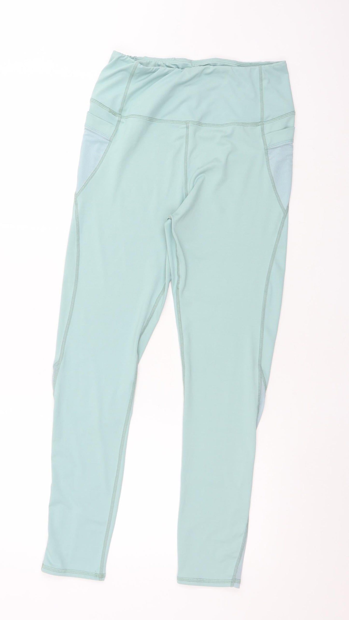 PRETTYLITTLETHING Womens Green    Leggings Size M L26 in