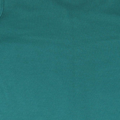 Bonmarché Womens Green V-Neck Polyester Pullover Jumper Size S