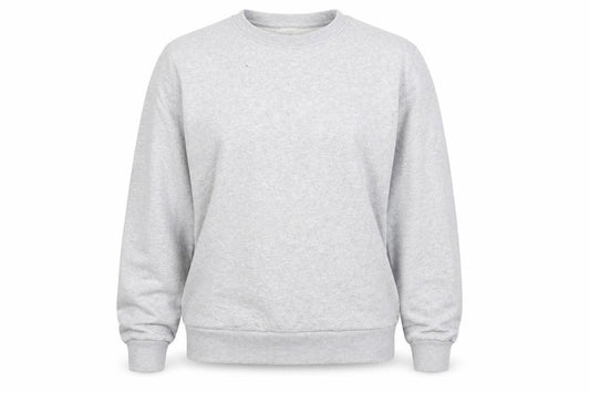 F&F Womens Grey  Cotton Pullover Sweatshirt Size L