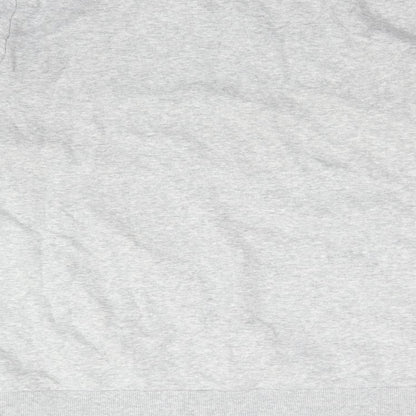 F&F Womens Grey  Cotton Pullover Sweatshirt Size L