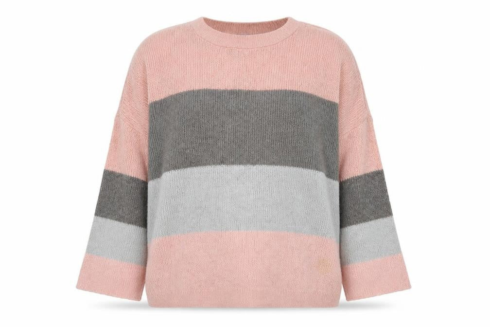 ASOS Womens Multicoloured Round Neck  Acrylic Pullover Jumper Size 8