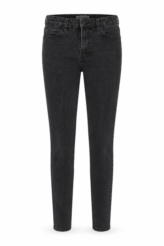 DENIM CO Womens Black  Cotton Skinny Jeans Size 12 L30 in Regular