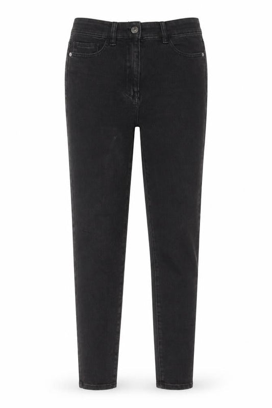 Next Womens Grey  Cotton Skinny Jeans Size 10 L30 in Regular