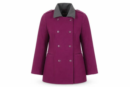 Simply Be Womens Pink   Overcoat Coat Size 14