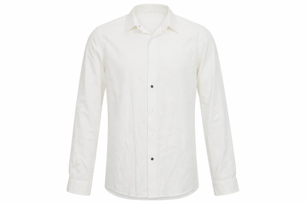 NEXT Mens White  Cotton  Button-Up Size 14.5 Collared