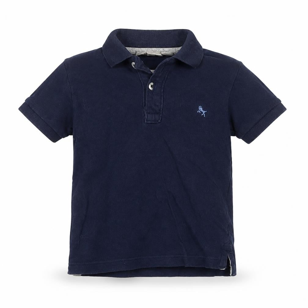 H&M Baby Blue  Cotton Basic Polo Size 18-24 Months Collared