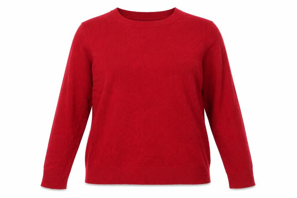 Marks & Spencer Womens Pink Round Neck  Acrylic Pullover Jumper Size 18