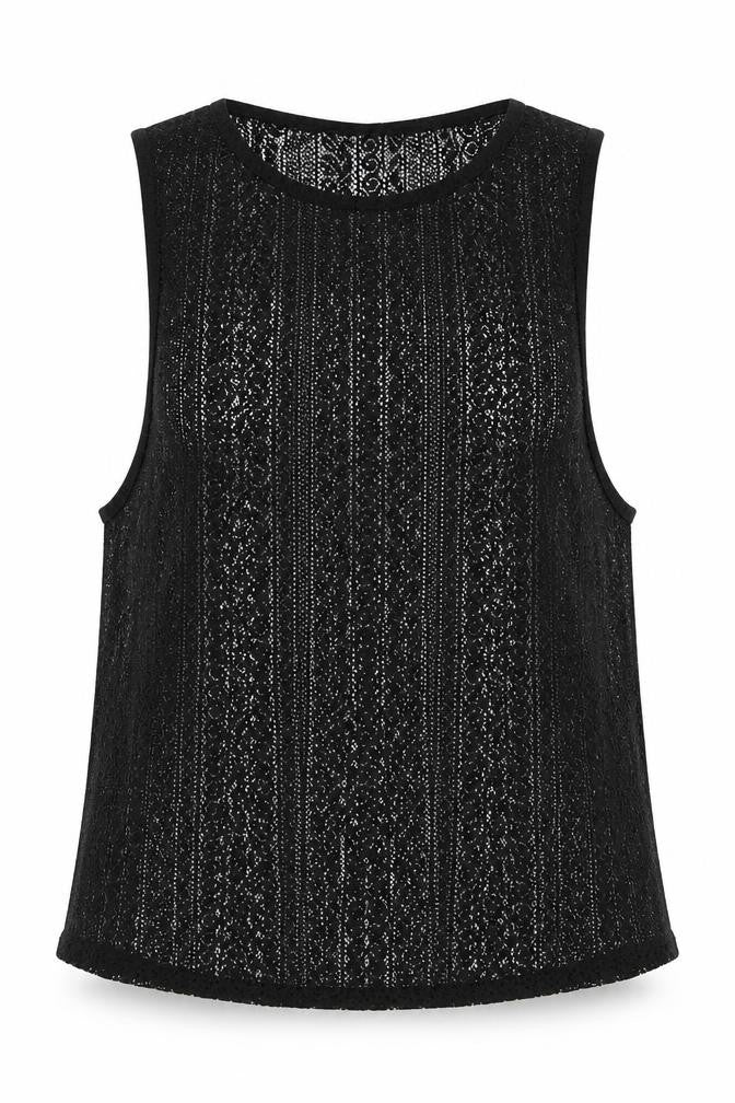 Primark Womens Black  Polyester Basic Blouse Size M Round Neck
