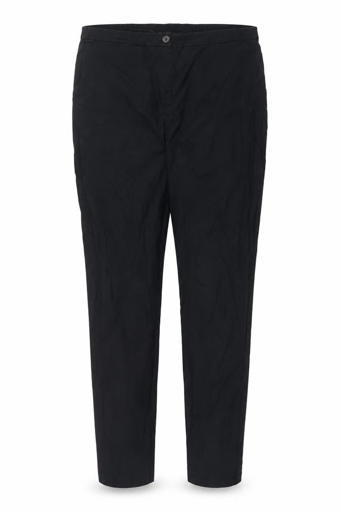 Select Womens Black  Elastane Trousers  Size 14 L27 in Regular