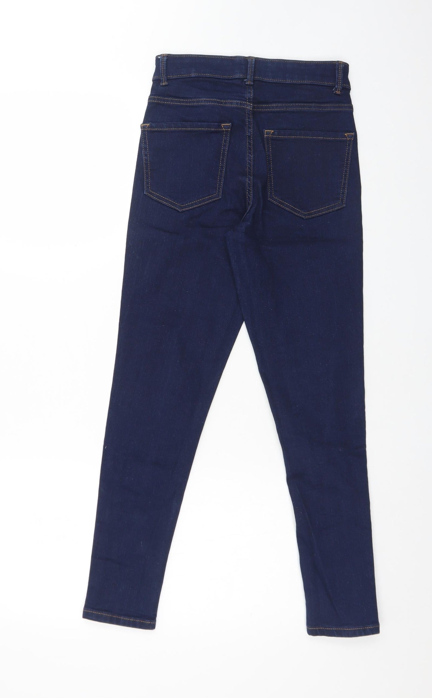 Preworn Womens Blue   Skinny Jeans Size 6 L25 in Regular