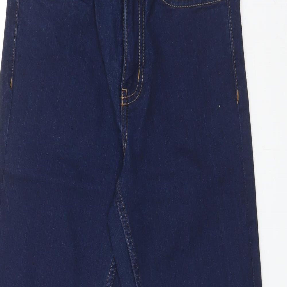 Preworn Womens Blue   Skinny Jeans Size 6 L25 in Regular