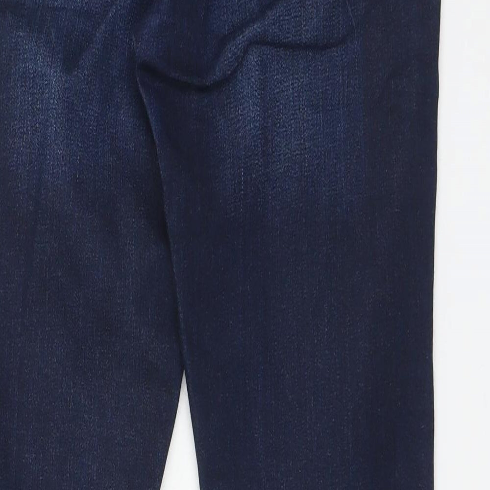 VERO MODA Womens Blue  Cotton Skinny Jeans Size 27 L32 in Regular