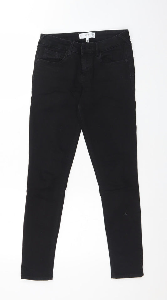 MNG Womens Black   Skinny Jeans Size 6 L28 in Regular