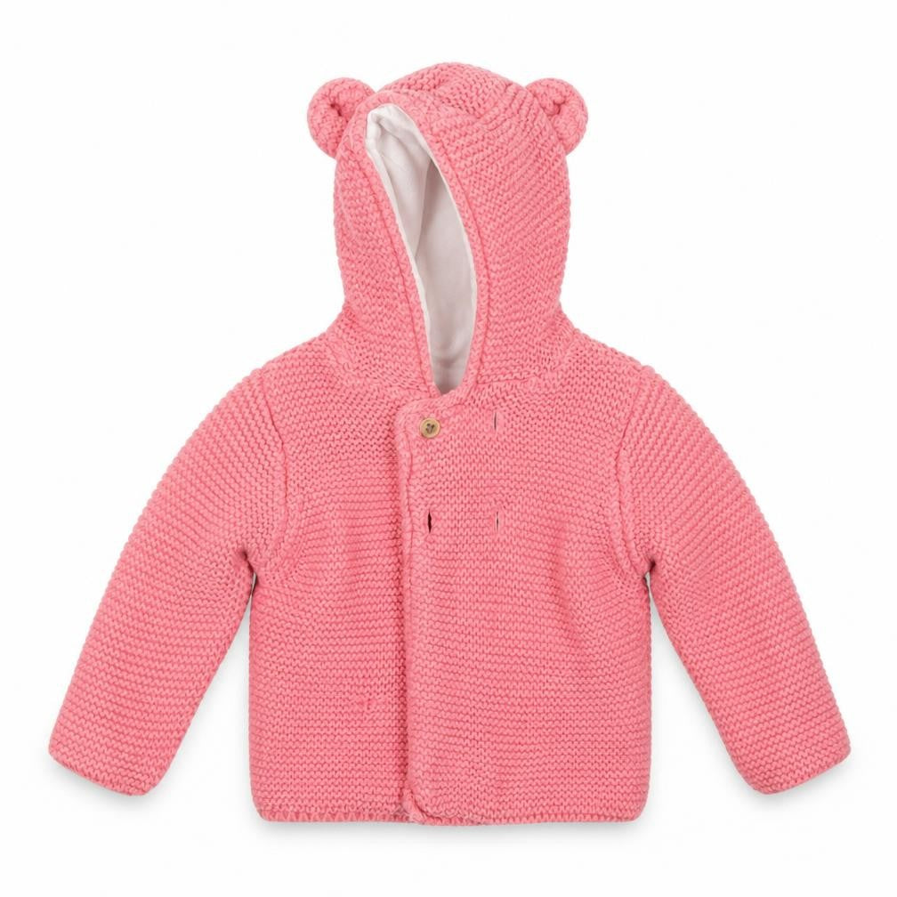 Marks & Spencer Girls Pink   Jacket Coatigan Size 6-9 Months