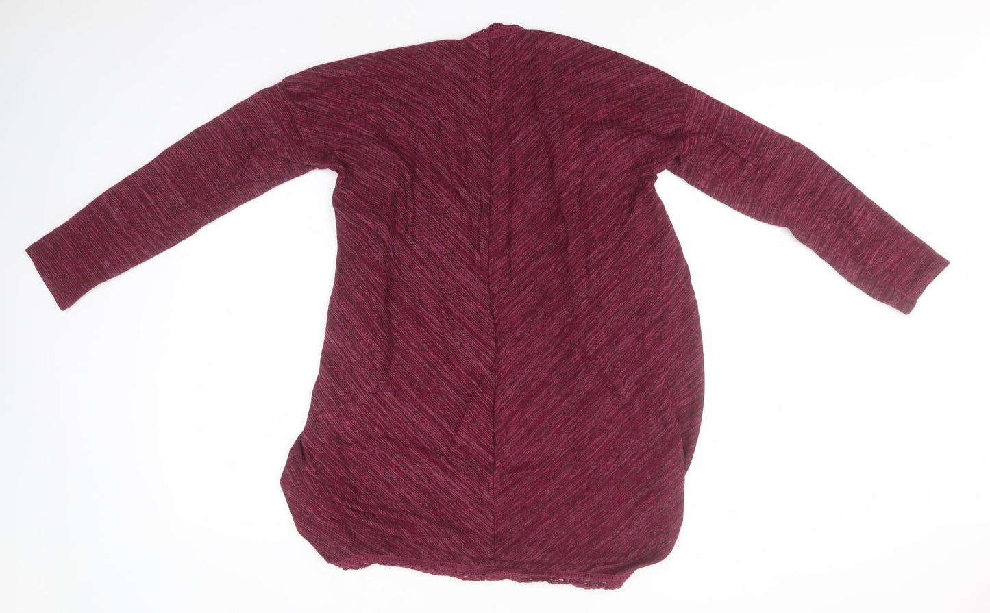 George Womens Pink Round Neck  Viscose Cardigan Jumper Size 8