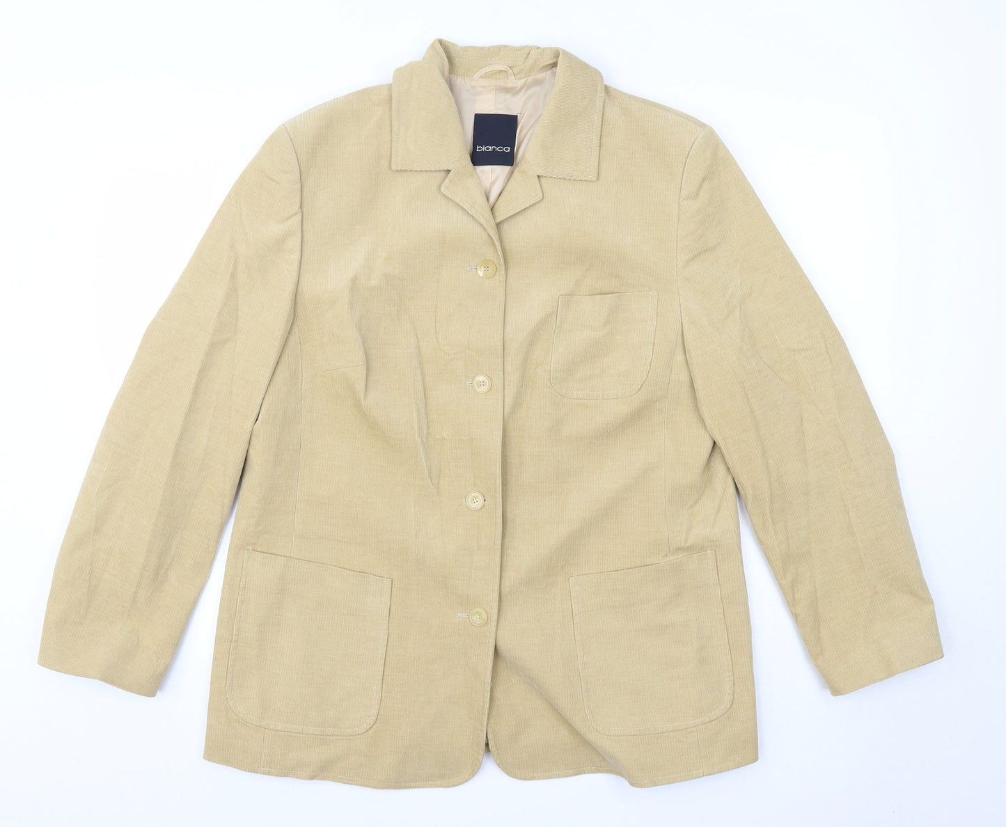 Bianca Womens Brown   Jacket Coat Size 18