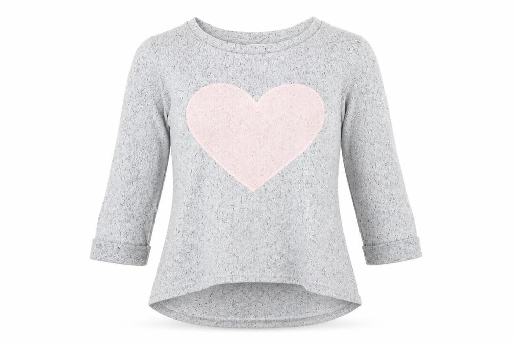 New Look Womens Grey Round Neck  Polyester Pullover Jumper Size 10