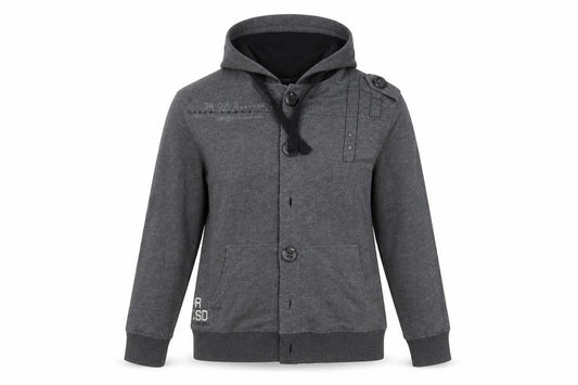 RVR ISD Womens Grey  Polyester Cardigan Hoodie Size M