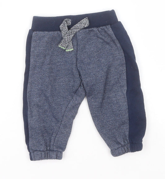 Earlydays Baby Blue  Cotton Sweatpants Leggings Size 3-6 Months
