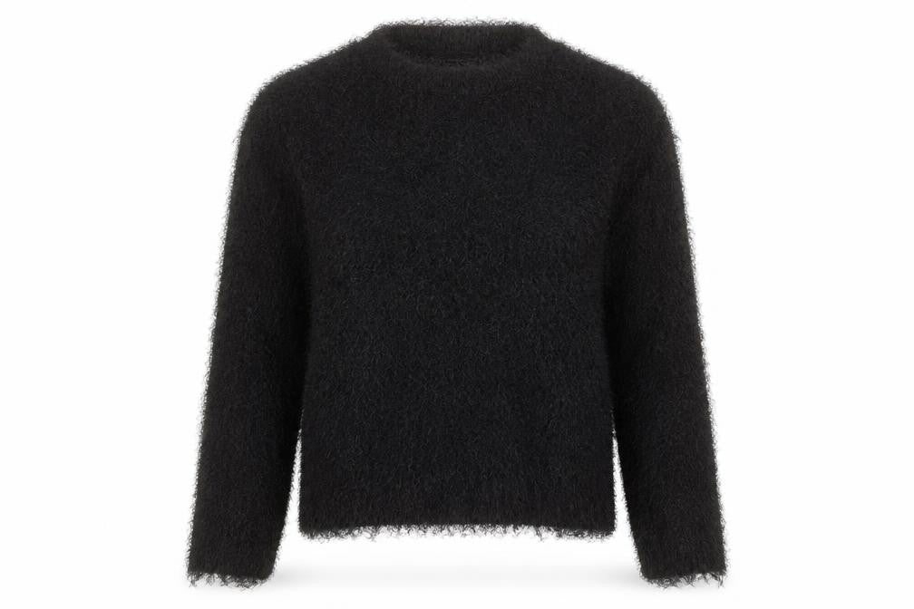 Select Womens Brown Round Neck  Polyester Pullover Jumper Size 14