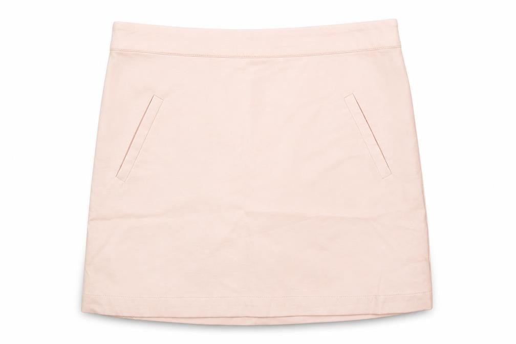 FOREVER 21 Girls Pink  Polyurethane Straight & Pencil Skirt Size 13-14 Years  Regular
