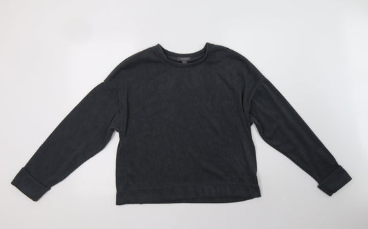 Primark Womens Grey  Polyester Top Lounge Set Size M