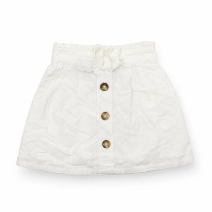 Tu Girls White  Viscose A-Line Skirt Size 3 Years  Regular