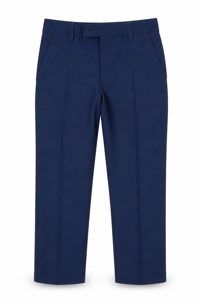 Next Boys Blue  Wool Dress Pants Trousers Size 9 Months  Regular