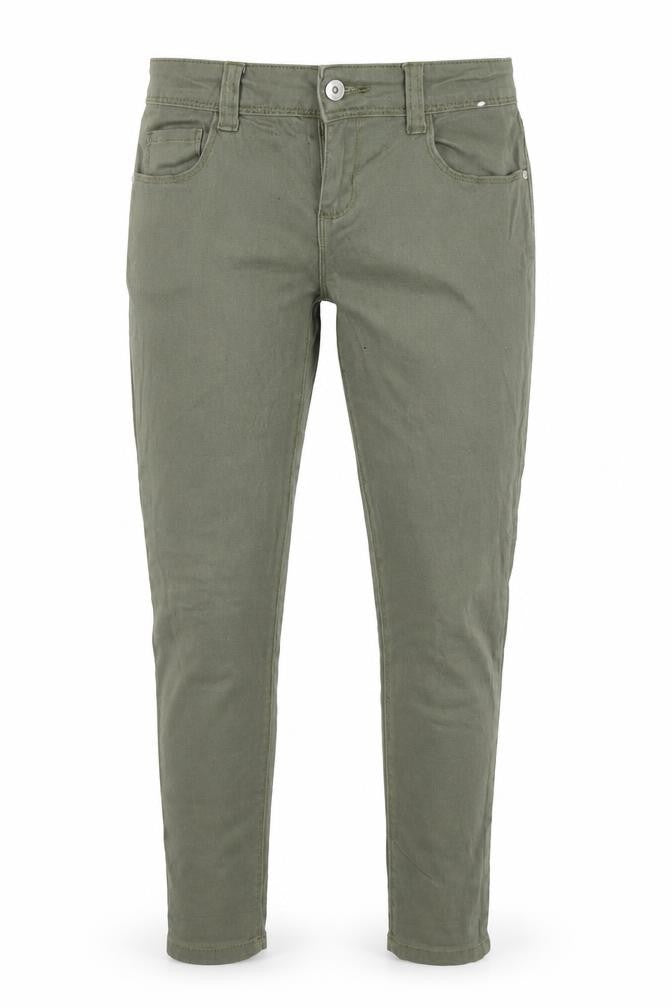 Denim Co Girls Green  Cotton Skinny Jeans Size 10-11 Years  Regular