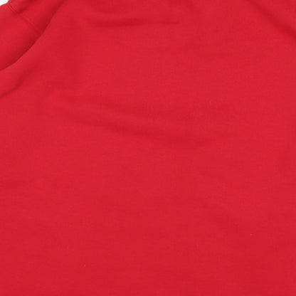 Preloved JOIE DE VIURE Womens Red  Polyester Pullover Sweatshirt Size 10 - Label