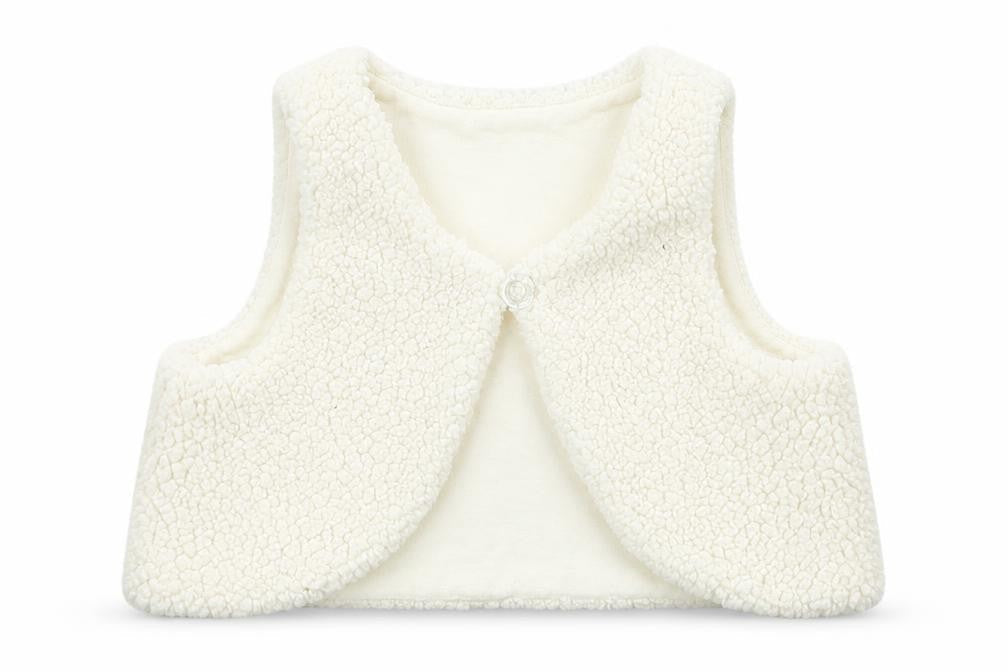 Matalan Baby White  Polyester Vest Jumper Size 3-6 Months