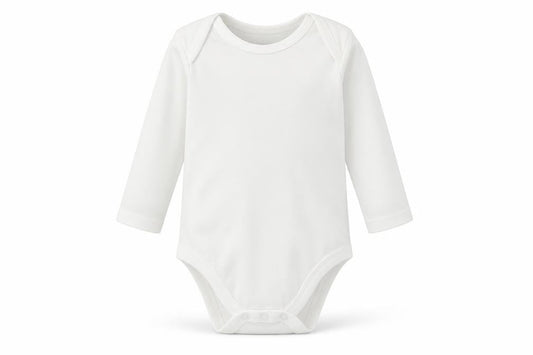 Lupilu Girls White  Cotton Romper One-Piece Size 3-6 Months  Snap