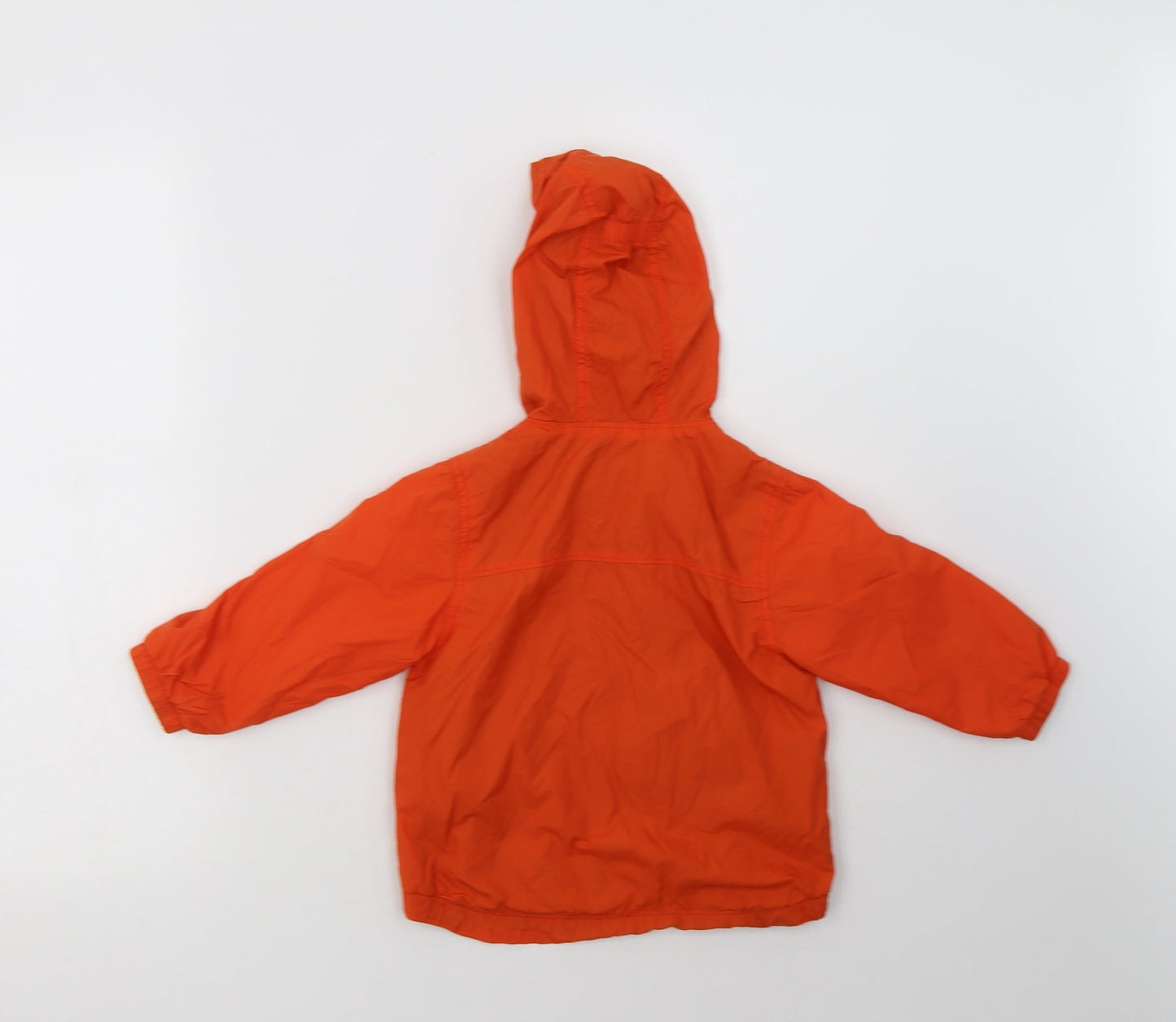 Gap Boys Orange   Rain Coat Jacket Size 2 Years  Zip