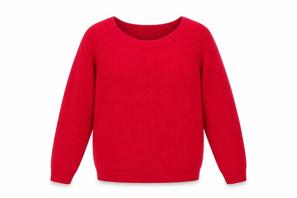 George Womens Pink Round Neck  Acrylic Pullover Jumper Size 8