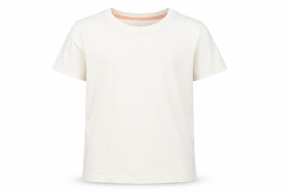 Marks & Spencer Boys Green  Cotton Basic T-Shirt Size 6-7 Years Round Neck