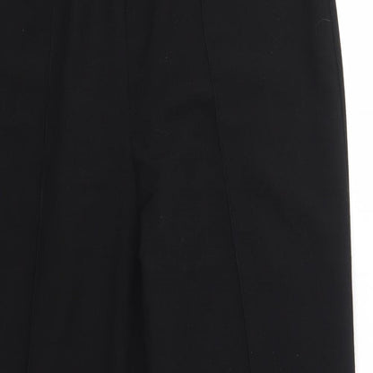 Vida Vi Womens Black  Polyester Dress Pants Trousers Size 14 L27 in Regular