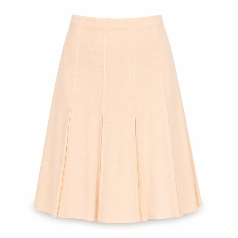 Preowrn Womens Pink  Polyester A-Line Skirt Size 8    - Dacron Heavy