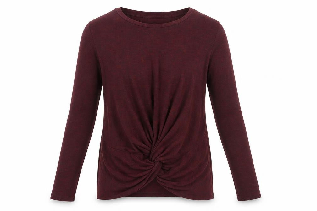 New Look Womens Purple Round Neck  Polyester Pullover Jumper Size 12