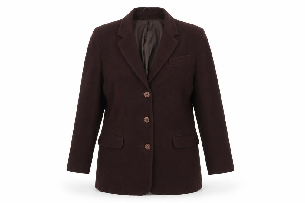 Classic Womens Brown   Overcoat Coat Size 12