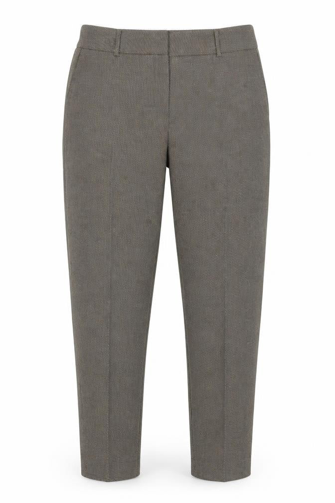 Papaya Womens Brown  Polyester Trousers  Size 10 L28 in Regular