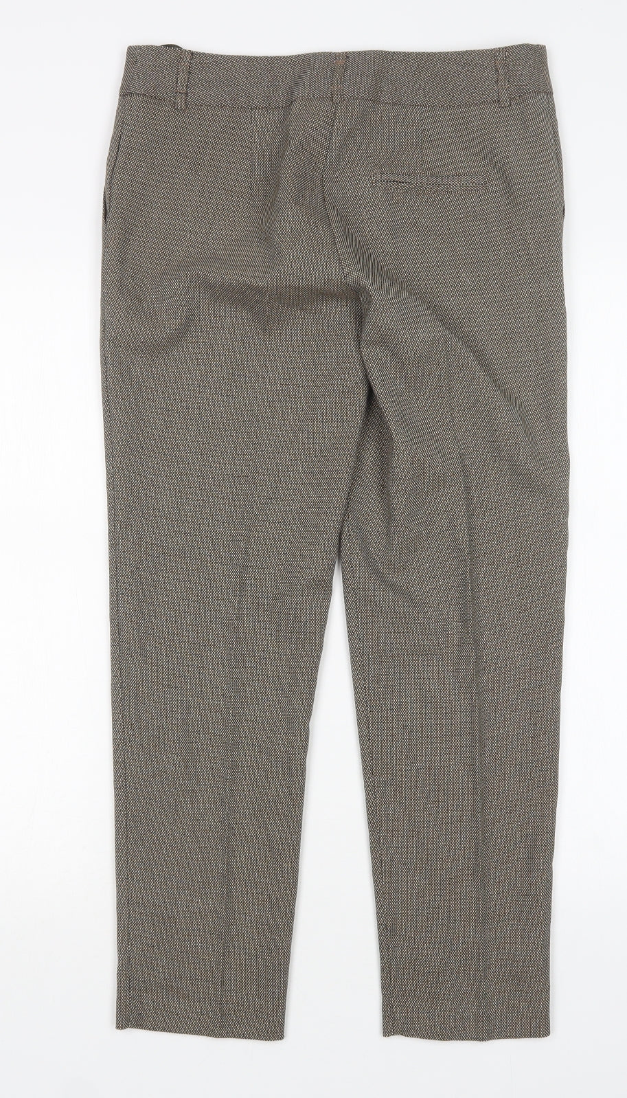 Papaya Womens Brown  Polyester Trousers  Size 10 L28 in Regular