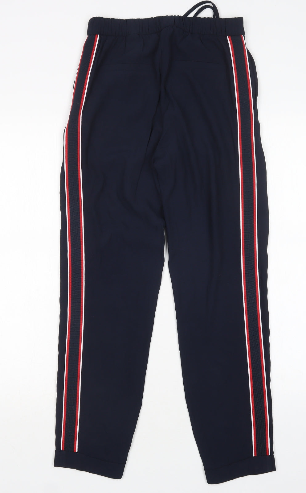 M&S Womens Multicoloured  Polyester Trousers  Size 6 L28 in Regular