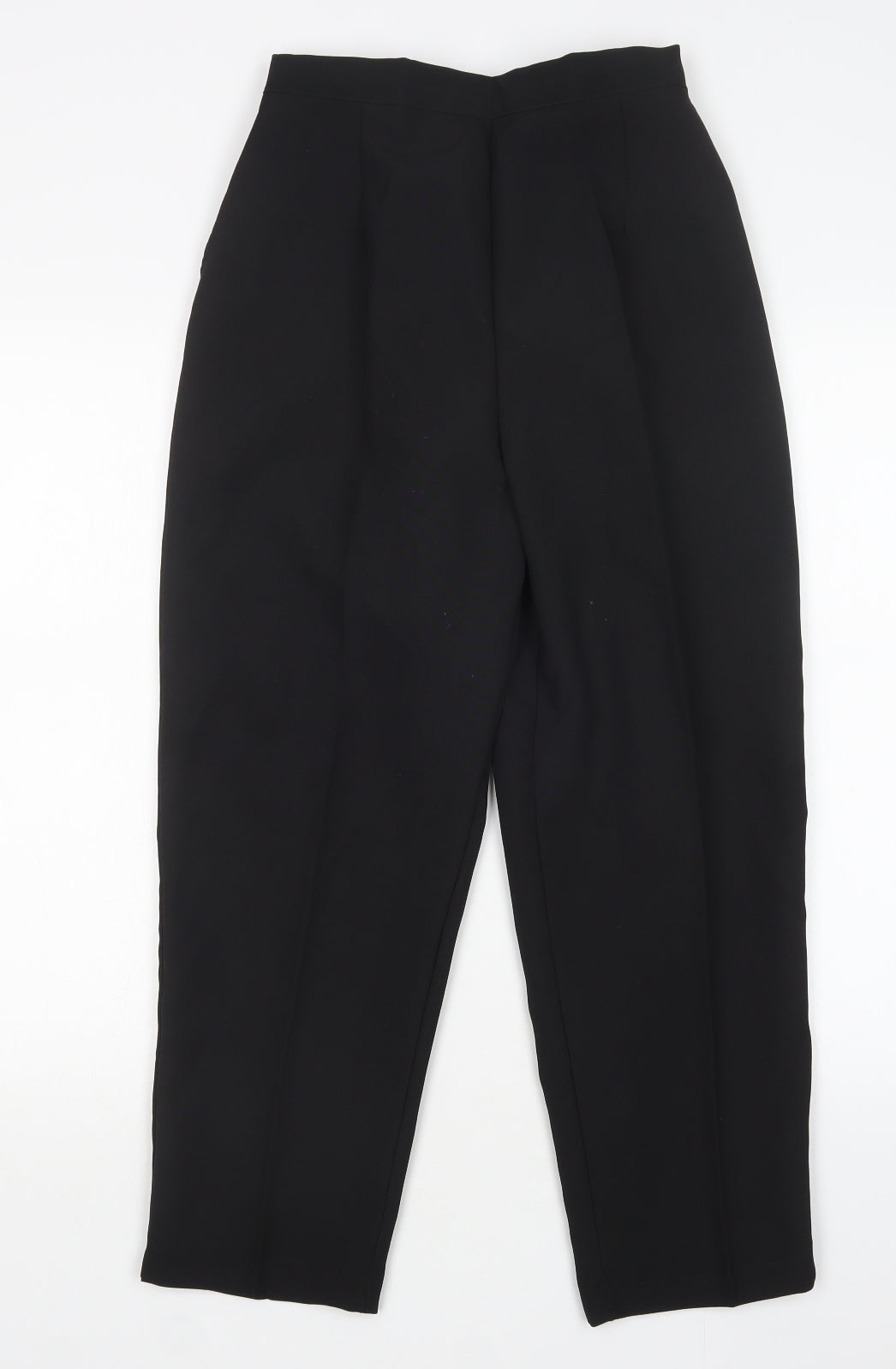 Preworn Womens Black   Trousers  Size 14 L26 in Regular