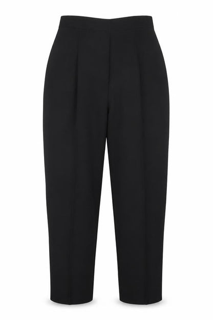 Preworn Womens Black   Trousers  Size 14 L26 in Regular