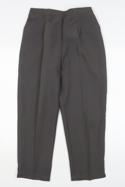 Preworn Womens Grey   Trousers  Size 14 L26 in Regular
