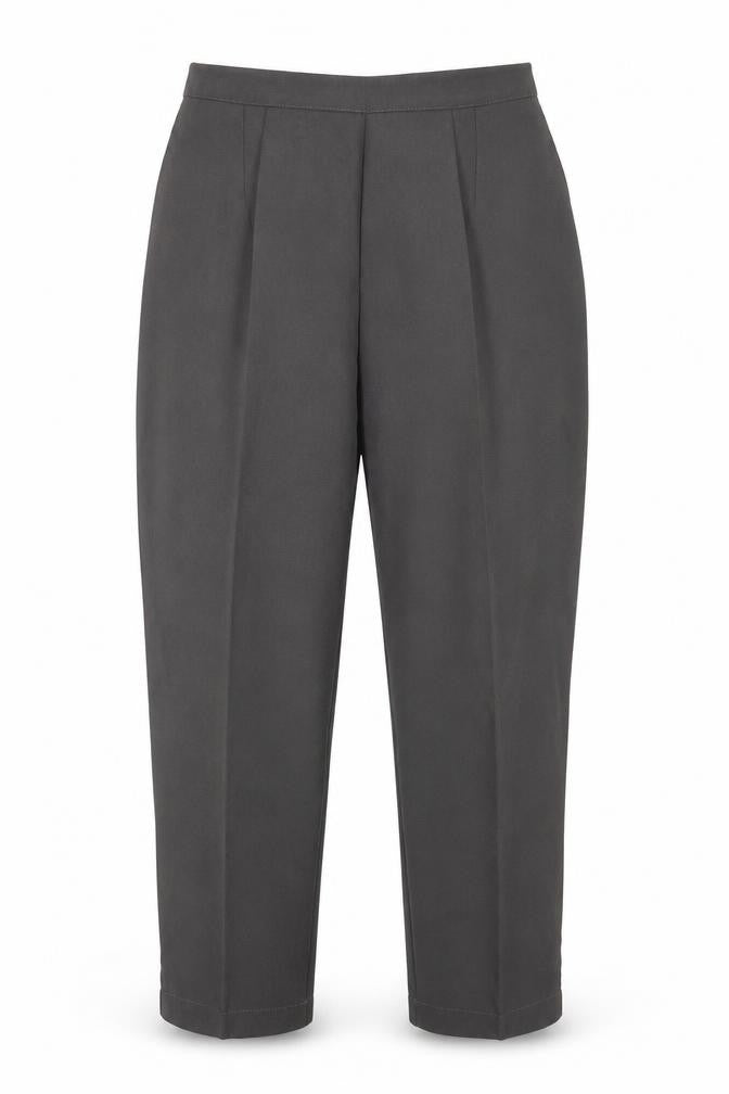 Preworn Womens Grey   Trousers  Size 14 L26 in Regular