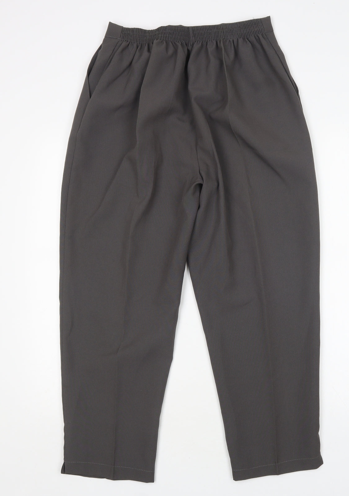 Preworn Womens Grey   Trousers  Size 14 L26 in Regular